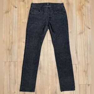 Hudson Blake Slim Straight Button Fly Corduroy Pants 31